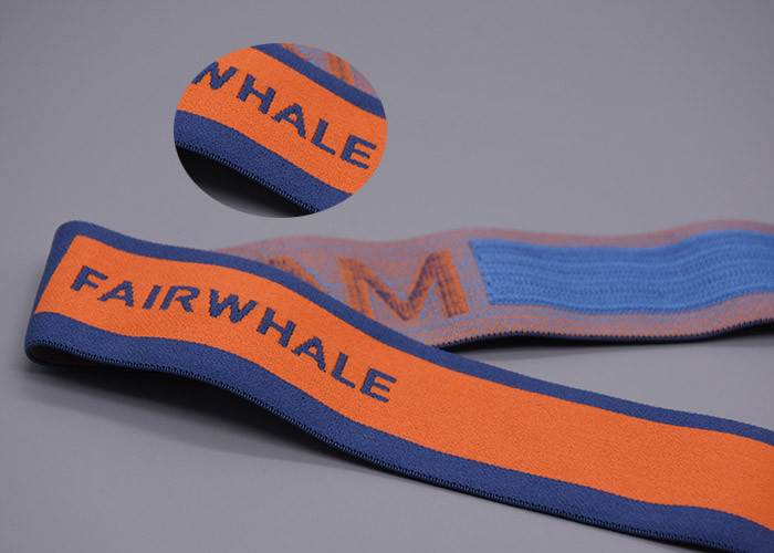 Custom 35mm Recycled Jacquard Elastic Band Double Sided For Garments