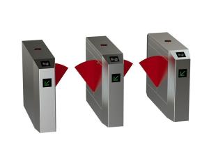 Quality Electronic Bi Directional Pedestrian Turnstile Gate 600MM Width wholesale