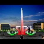 Pretty Scenery Floor Fountains Decoration Musical Outdoor