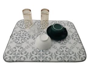 Quality Microfiber Kitchen Mat Counter Drying Mat All Polyester wholesale