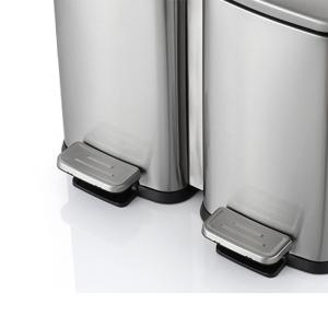 Quality Rectangular 20 Litre Double Compartment Trash Can wholesale