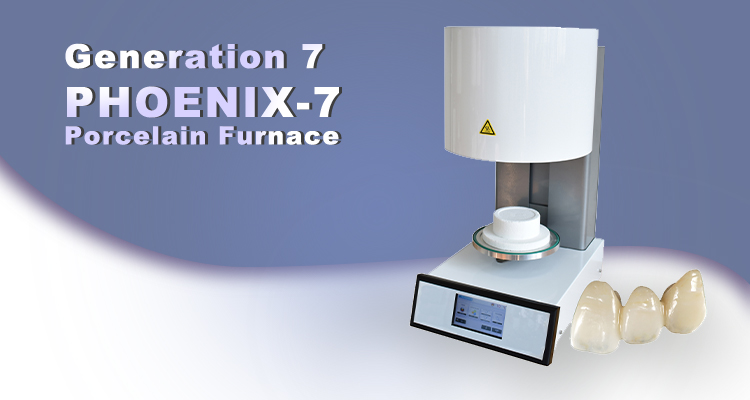 1500w CE Vacuum Dental Porcelain Furnace 9cm Firing Chamber 110V