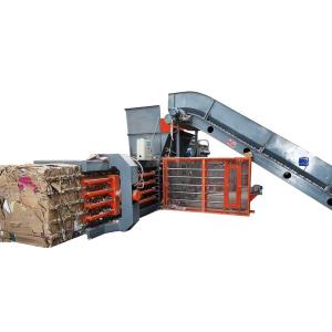 Quality Waste Carton Bale Press Machine 400-500kg/M3 Metal Scrap Baler wholesale