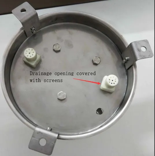 402.2mm Height Tipping Bucket Rain Sensor for Meteorological Precipitation Measurement