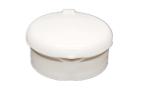120ML Empty White Bottle Fiber Powder Shaker Bottle with 127mm Flip Top Cap and