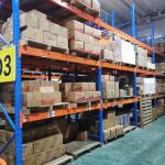Heavy Duty Industrial Warehouse Racking Carton Packing Powder Coating
