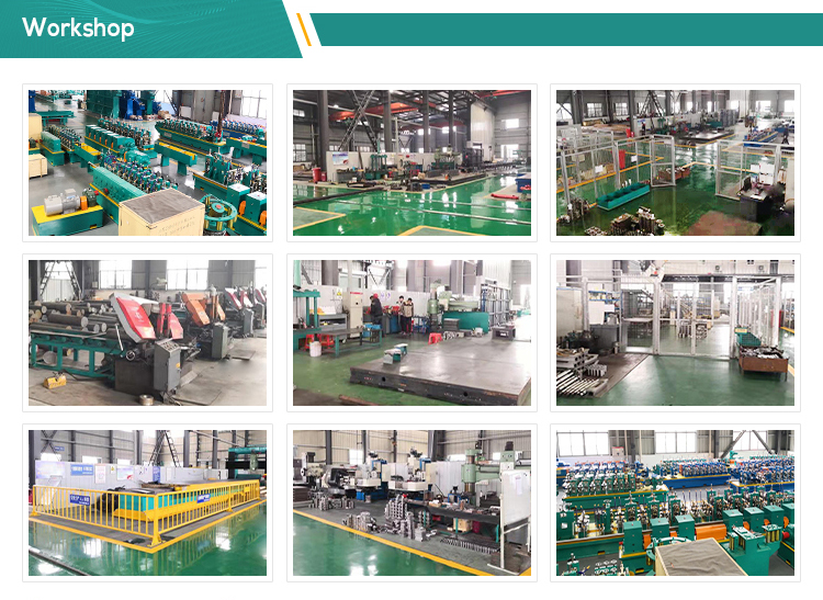 8mm~38mm Stainless Steel Pipe Making Machine Manufacturing