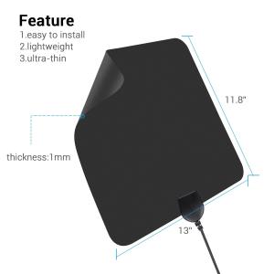 Quality Indoor HD Television Antennas VHF UHF Digital 25 Miles 30dBi Gain F Connector wholesale