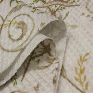 Quality Embossed Non Slip Material Fabric Soft Rubber Dot On Shining Knit Fabric wholesale