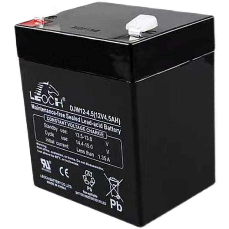 Sturdy ABS Container Leoch Battery DJW12-9.0 12V9Ah for UPS Machine Room Power System