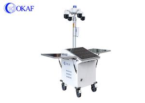 Quality Hd Mobile Security Trailer Solar Battery Power Cctv Camera Tower wholesale
