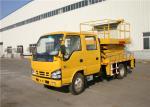 ISUZU Chassis Two Person Crew 22 Meters Aerial Work Platform Truck