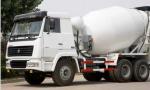 Used Concrete Mixer Machine Truck , Howo Used Ready Mix Trucks 12M³ 6X4