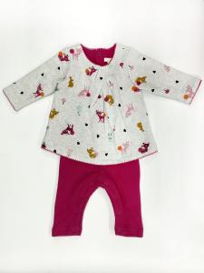 Quality Round Collar 260g Baby Footed Rompers Cotton Polyester For Winter wholesale