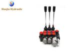 High Efficiency Hydraulic Flow Valve 4 Ways Monoblock Hydraulic Directional