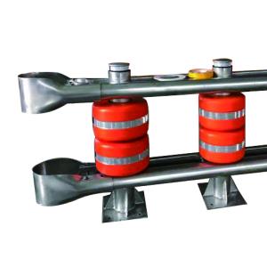 Quality Hot Dipped Galvanized Roller Barrier Affordable Road Safety Solution wholesale