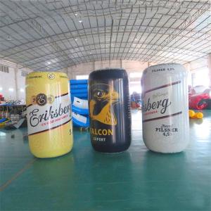Quality 1.7m High PVC Sealed Printing Advertising Inflatables / Blow Up Can wholesale
