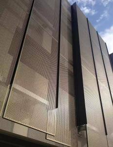 Quality Oil Resistance Aluminum Roof Tiles ISO9001 Metal Perforated Aluminum Ceiling wholesale