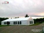 White PVC Sidewalls Outdoor Party Tents For With Decoration For Reception