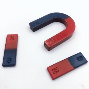 Quality Ferrite Bar Shape U Shape Teaching Magnet Paint Spraying wholesale