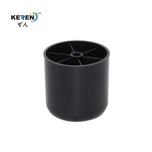 Quality KR-P0130 Durable Replacement Plastic Couch Legs Sofa Use Adjustable 55mm Height wholesale
