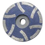 Sharpness Single Row Wheel for Good Wear Resistance Granite Resin Filled Turbo
