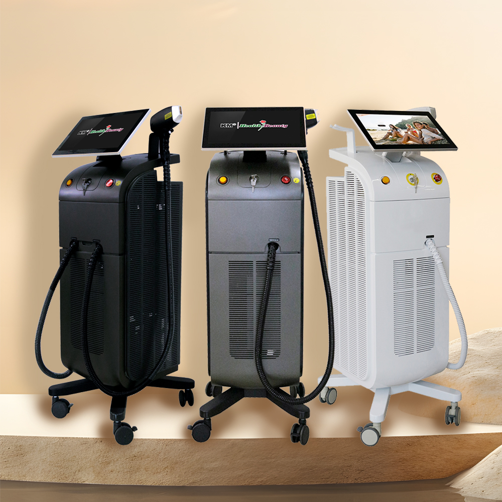 3D 810Nm Laser Hair Removal Machine with Customized Service and Spot Size 15*27mm