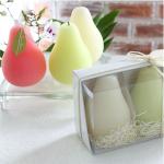 Brushed Pear Non Toxic Scented Candles Gift Sets Handmade Customized Fragrance