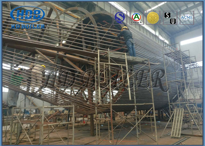 Steel Single High Efficiency Cyclone Dust Collector , Industrial Cyclone Dust Collector