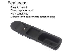 Quality High Electric Power Window Lifter Switch Peugeot Front Driver Side 6554 E7 wholesale
