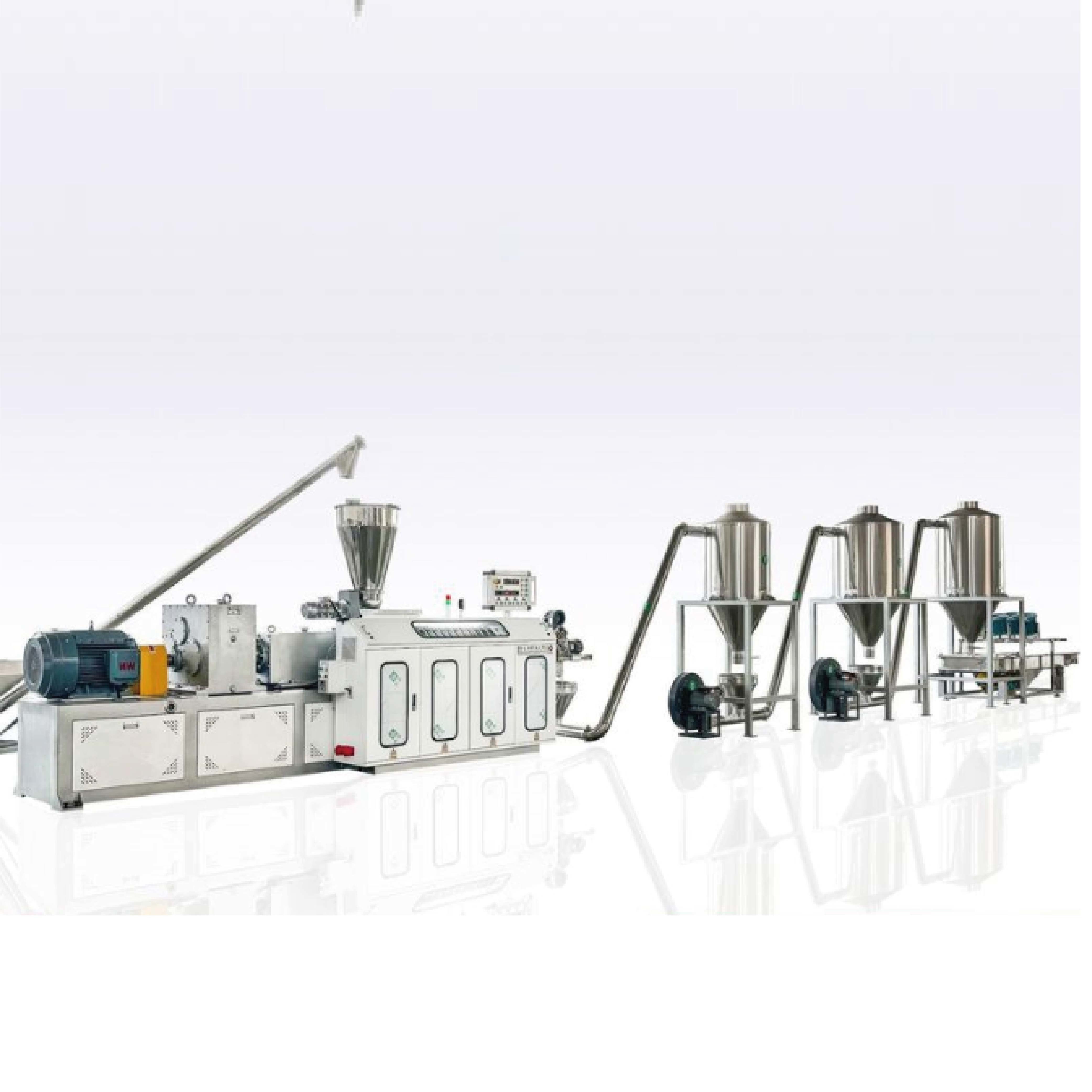 Extruder Parts Auxiliary Machine Air Cooled Die Surface Hot Cutting Pelletizing system