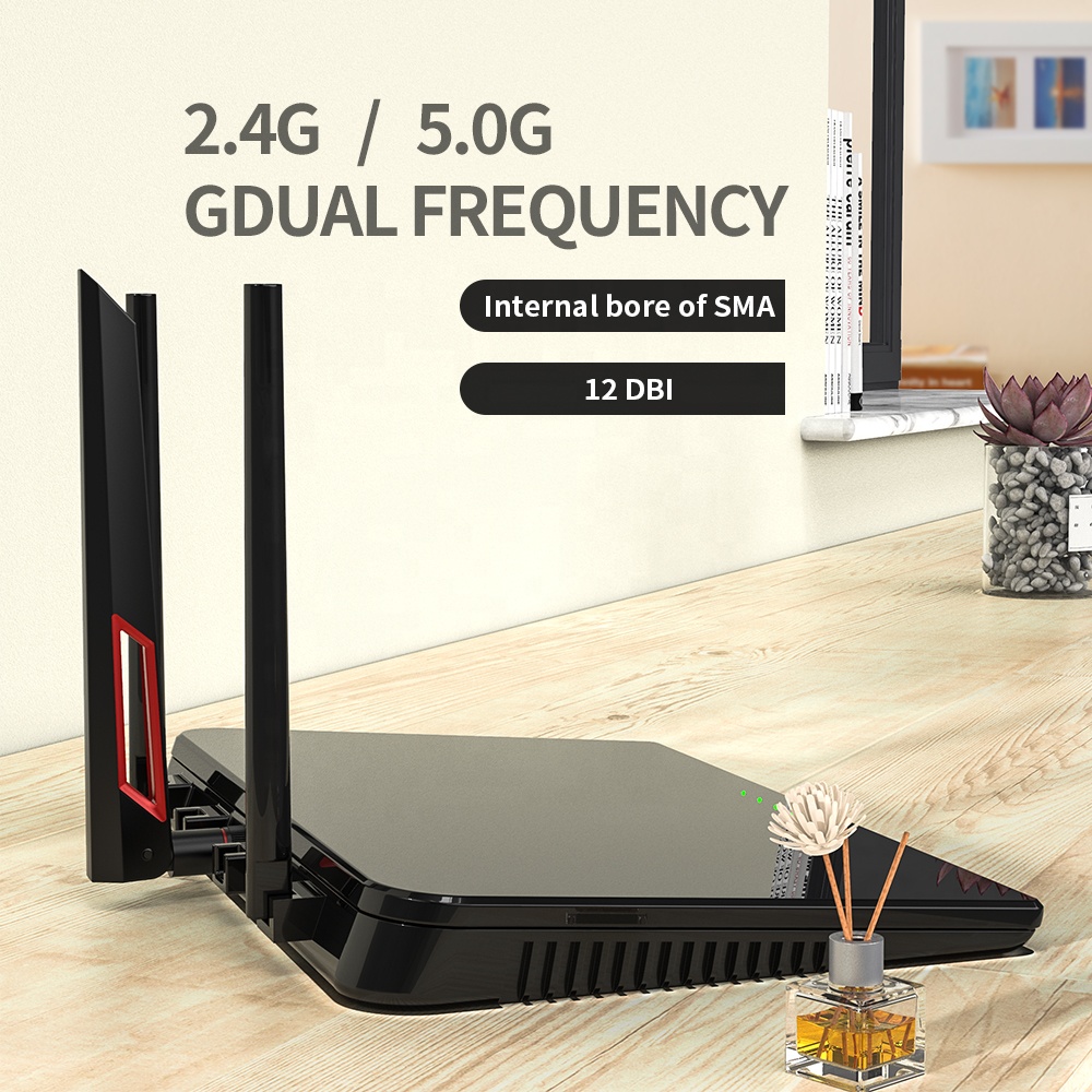50-100W TPEE Dual Band Wifi Rubber Antenna Paddle Router WiFi Antena for Wide Coverage