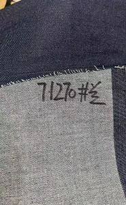 Quality Blue Stretch Jean Material Customization For Jeans Pants 71270 wholesale