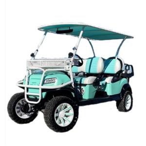 Quality Legal Street Electric Sightseeing Golf Carts With Lithium Battery For Club wholesale