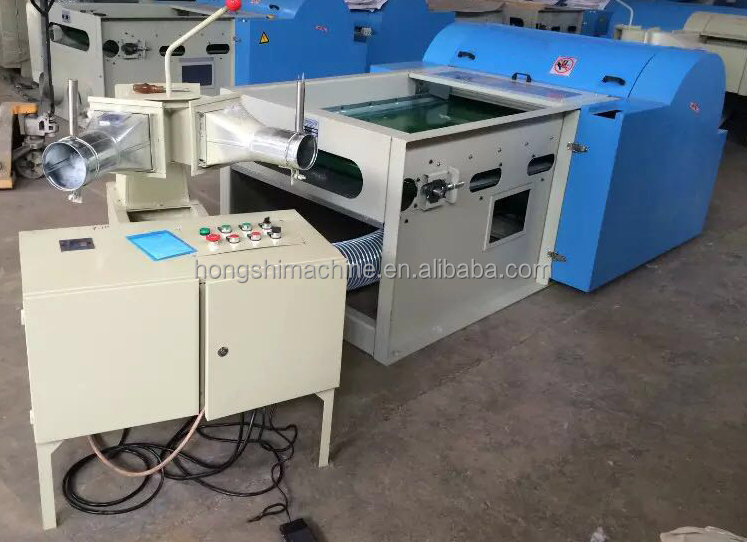 PP Cotton Pearl Polyester Fiber Wool Opener Carding Opening Machine Foam Pillow Filling Machine Cushion Stuffing Machine