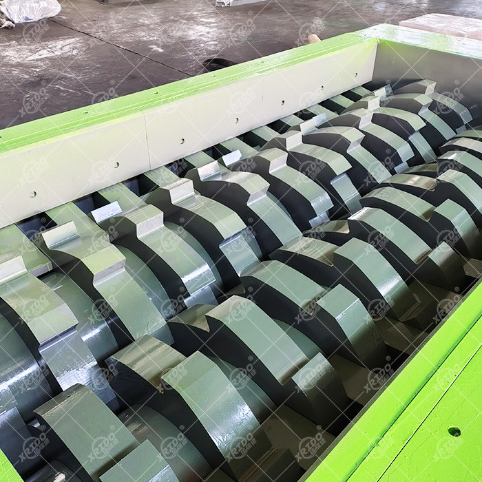 PVC PET ABS Car Shell Shredder 17000kg/H Scrap Metal Shredder Machine