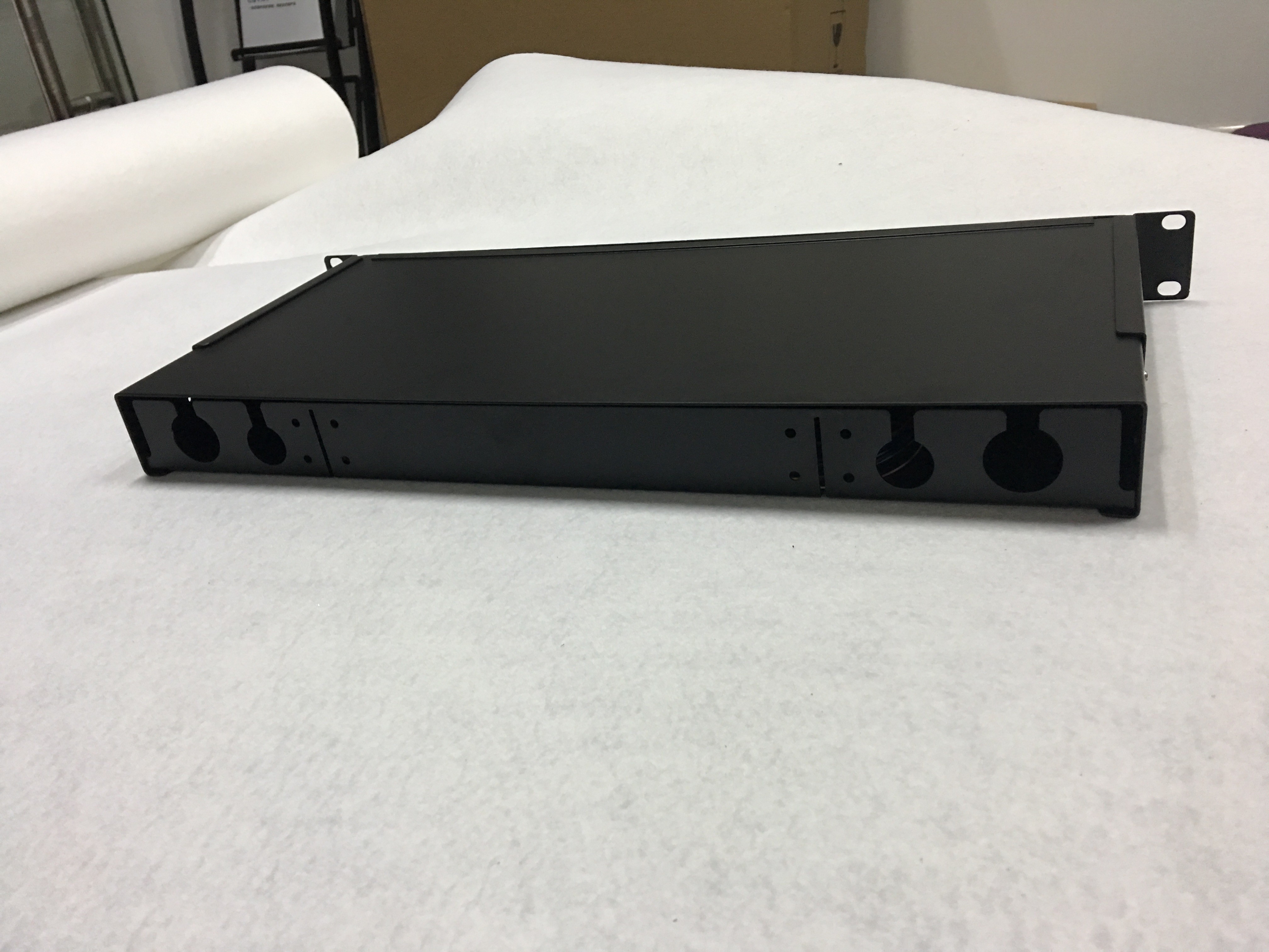 Rack Mountable IP20 12 SC Fiber Optic Patch Panel12 Port 1U 19"
