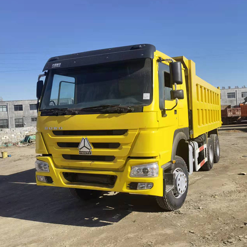 Fully Refurbished371HP 6X4 HOWO Dump Truck with Forward Shift Number 10 and Engine Capacity 8L
