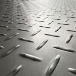 Non Slip 304 Stainless Steel Embossed Sheet Checkered Plate Metal 600mm