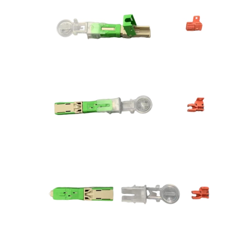 FTTH Connector Single-core APC UPC Fast Connector with 5 Time and Upc ge Return Loss dB