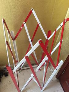 Quality Protecting Construction Metal Fence Accessories Folding Metal Traffic Barrier wholesale