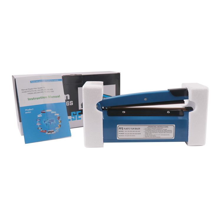 Manual Heat Sealing Machine for Retail Packaging Beverage Food Fruits Vegetable Package