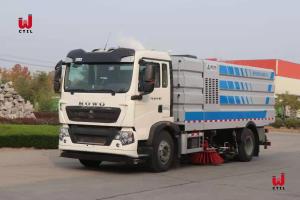 Quality HOWO Street Sweeper Vacuum Truck 10m3 Street Cleaning Truck wholesale