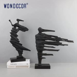 Quality Small Indoor Abstract Metal Art Ornaments And Bronze Sculptures Of People wholesale
