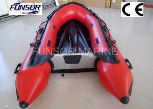 Quality 4 Person Aluminum Floor Inflatable Boat Inflatable Fishing Dinghy wholesale