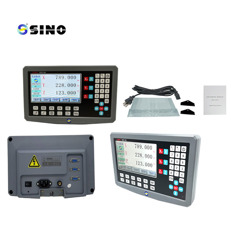 DRO SDS2-3VA Screen 3 Axis Digital Readout Systems Meter For Griding Milling Machine