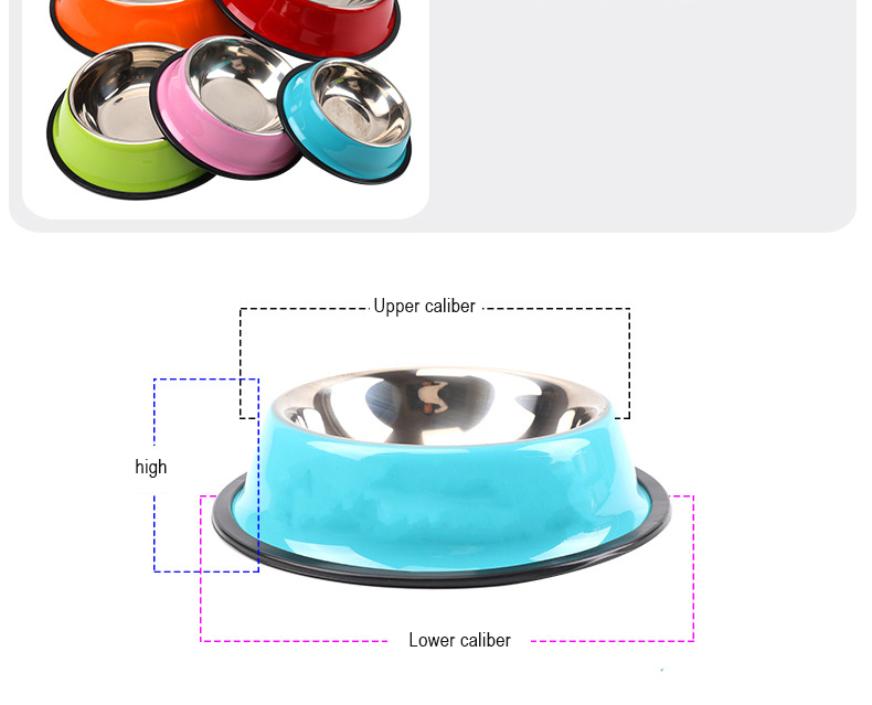 Stainless Steel Pet Bowl Not Applicable Power Source Durable Sturdy for Your Furry Friend