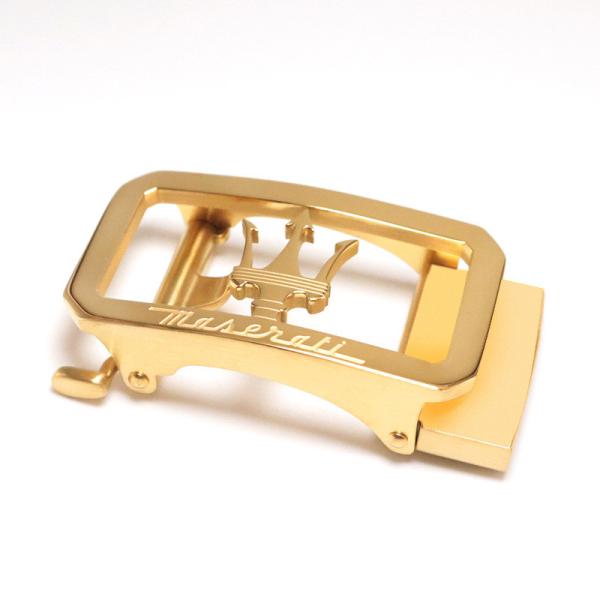 Cheap Custom Fashion Lucury Design Gold Color 3.5Cm Stainless Steel Automatic Belt Buckle for sale