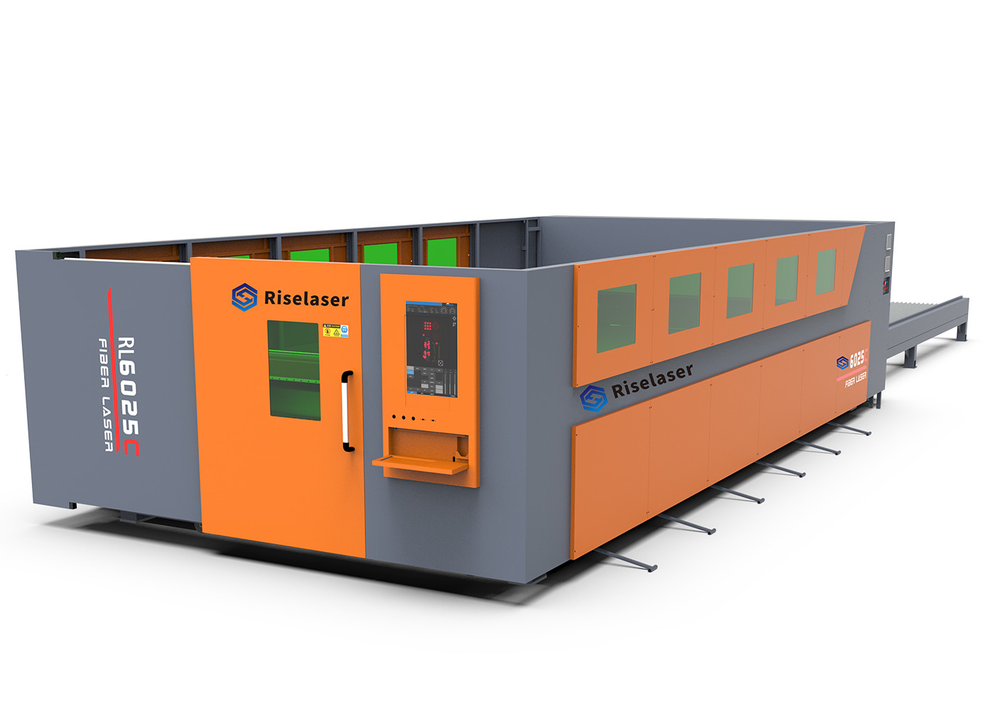 High Power 10000W Sheet Metal Fiber Laser Cutting Machine 200m/min