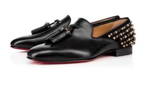 Quality High Classy Men Dress Shoes Patent Leather Square Toe Tenis Masculino Flats Rivet wholesale